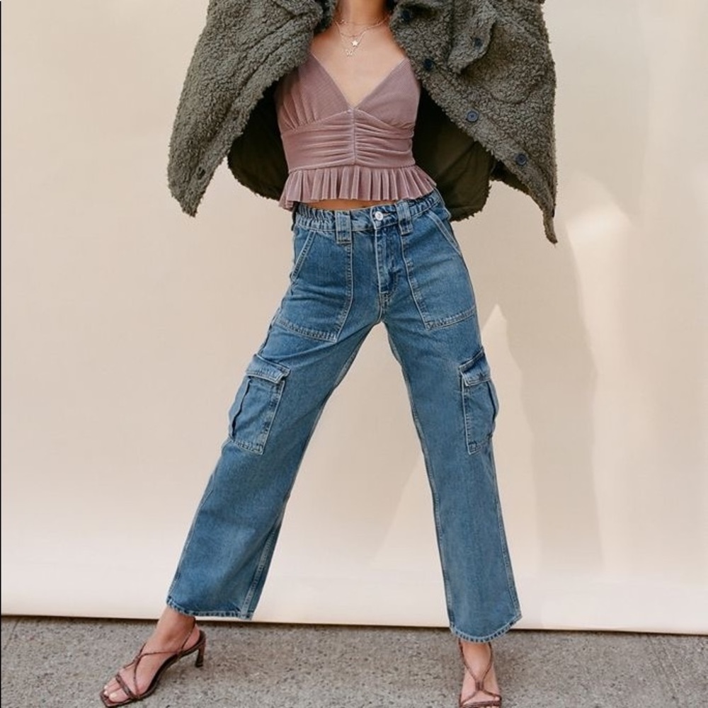 BDG Urban Outfitters High-Waisted Skate Jean Denim